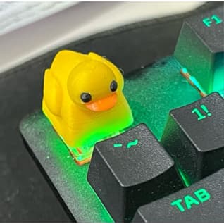Keycap Tecla para Teclado Mecânico Gamer Pato Patinho Pikachu Pokemon Gatinho Fantasma Mini game