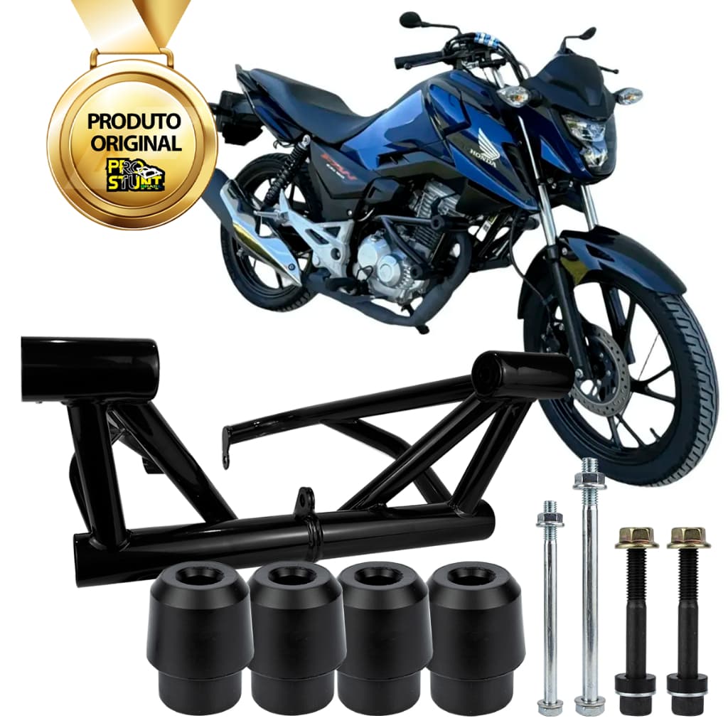 Protetor Pro Motor e Carenagem Titan Fan Start CG 160 2016 A 2027 Pro Stunt Brasil