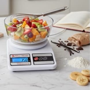 Balança Cozinha Digital até 10Kg Alta Precisão Display LCD as