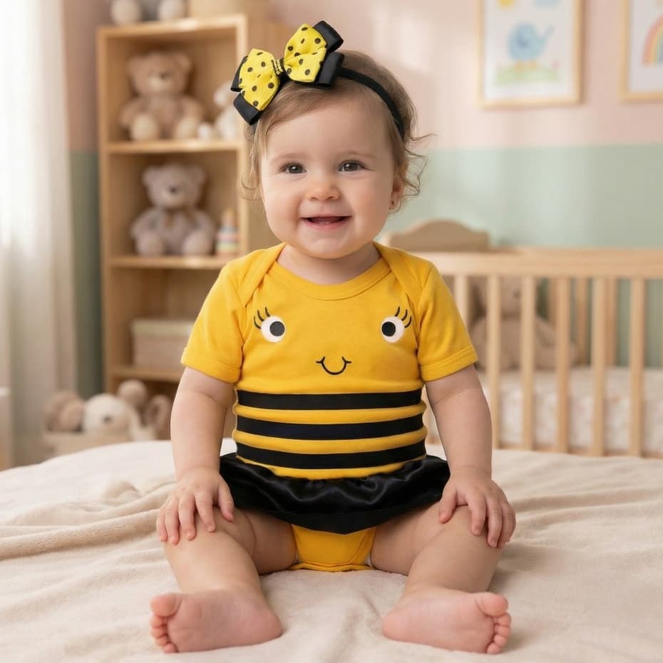 Body Infantil Bebê Recém Nascido RN Mesversario Conjunto  Envio Rápido Promoção