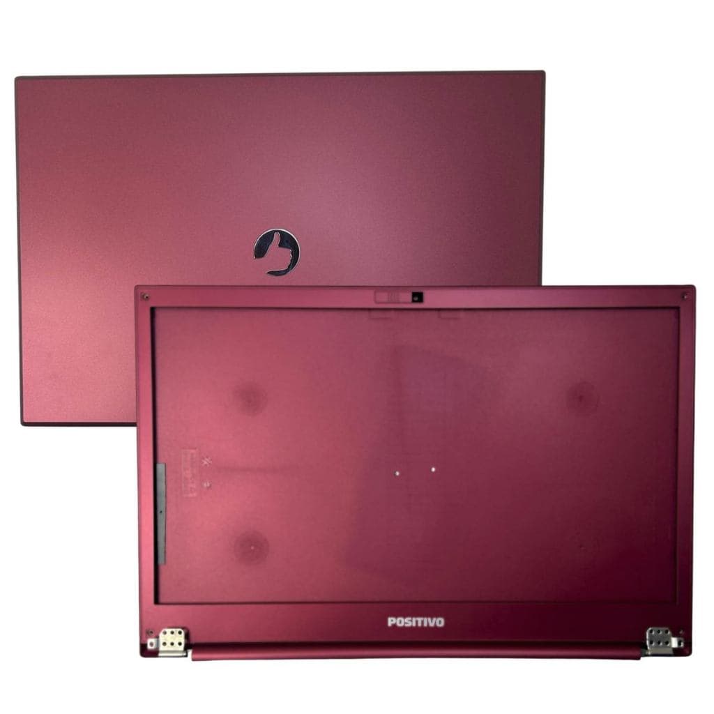 Carcaça Superior Cover A Cover B Dobradiça Notebook Positivo Motion Red Q4128B Q464B Q432B Q232B