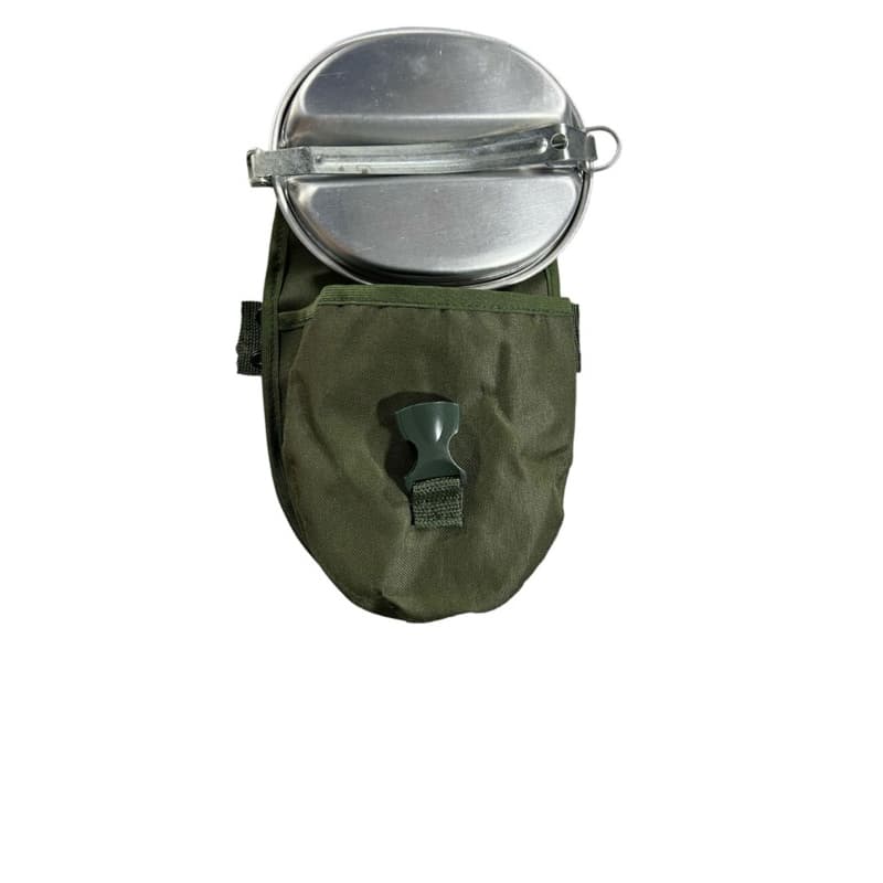 KIT MARMITA DE ALUMÍNIO + PORTA MARMITA