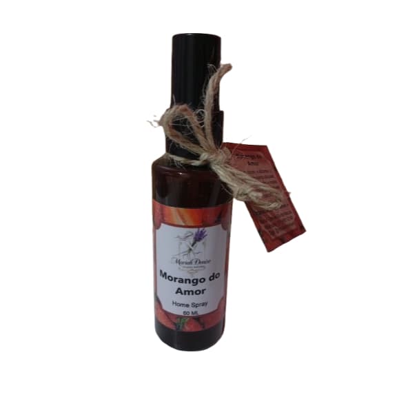Aromatizador de Ambientes | Home Spray Morango do Amor 60 ml | Aromatizador Spray | Artesanal