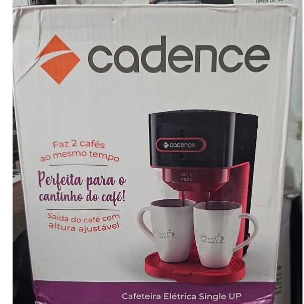 CAFETEIRA CADENCE SINGLE UP 12V 2 XÍCARAS INCLUSAS