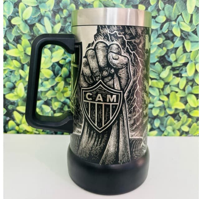 CANECA TÉRMICA Personalizada GALO Gravação 360° graus