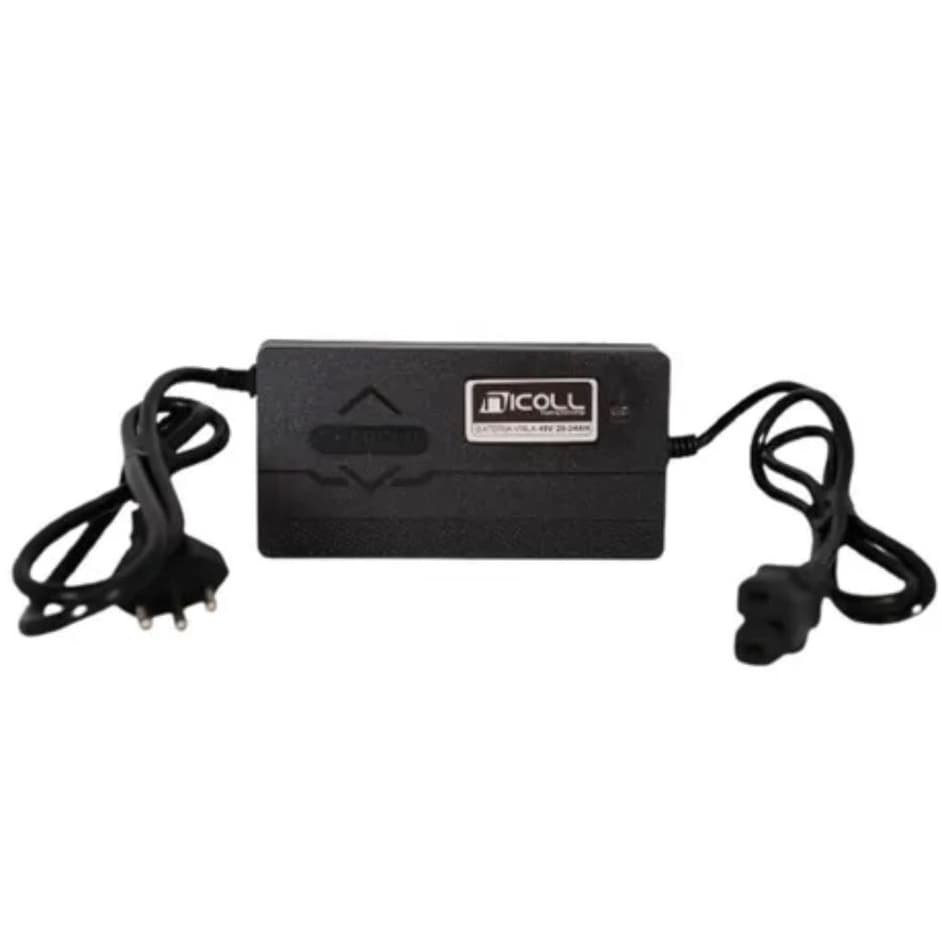CARREGADOR BATERIA BICICLETA ELETRICA 48V ORIGINAL NICOLL