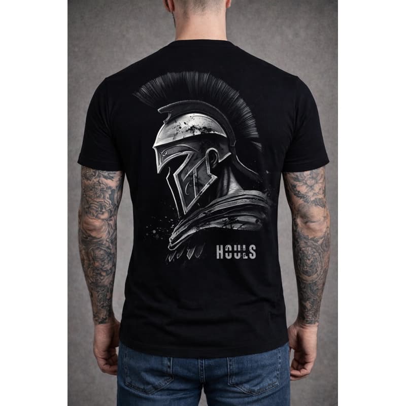 Camiseta Oversized Spartano Musculação Grande Algodão 100% Premium Streetwear Treino Academia Másculo Power Lifting