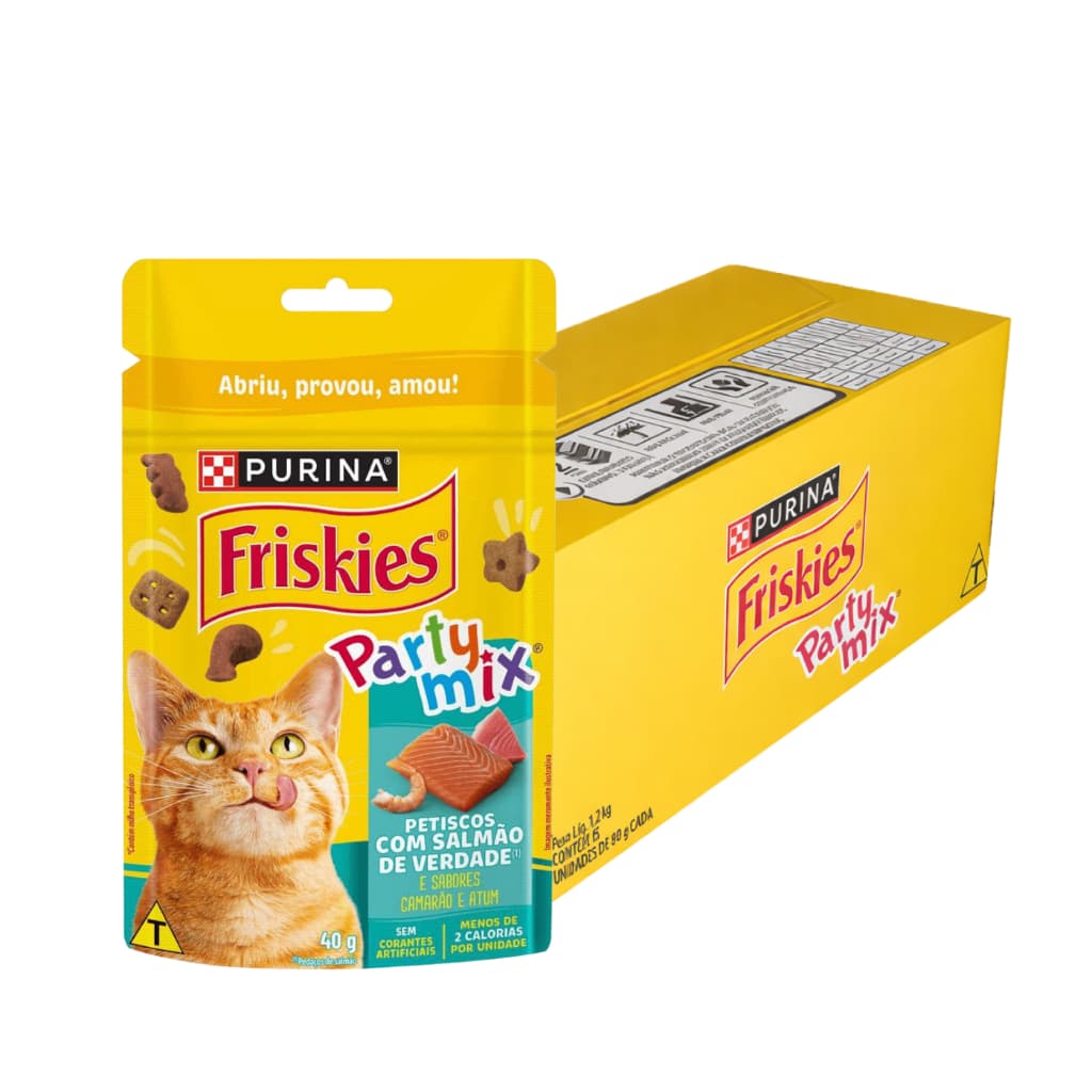 Party Mix Friskies sabores Variados 15x40 g
