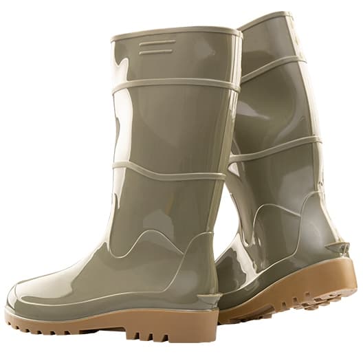 Bota Galocha Cano Longo Impermeável Pvc Baspan