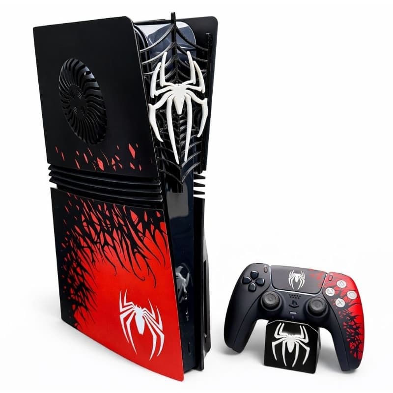Placa Frontal Ps5 Slim e Fat Homem Aranha
