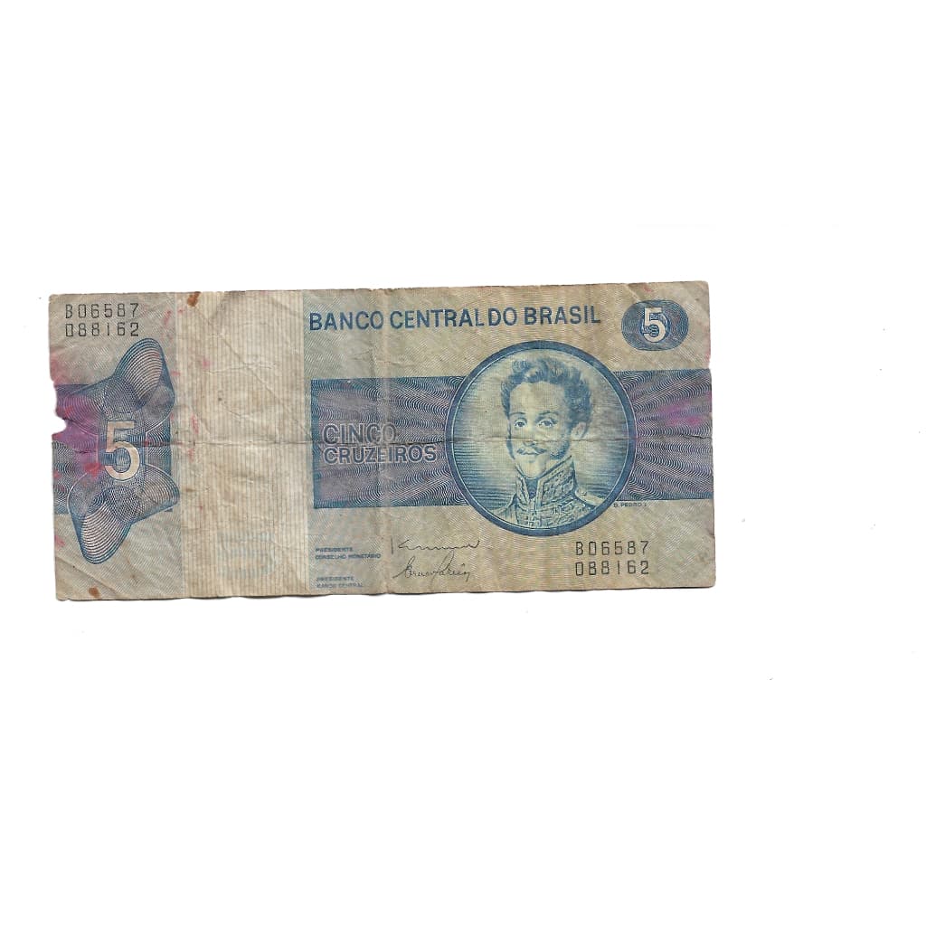Nota Cédula de 5 Cruzeiros