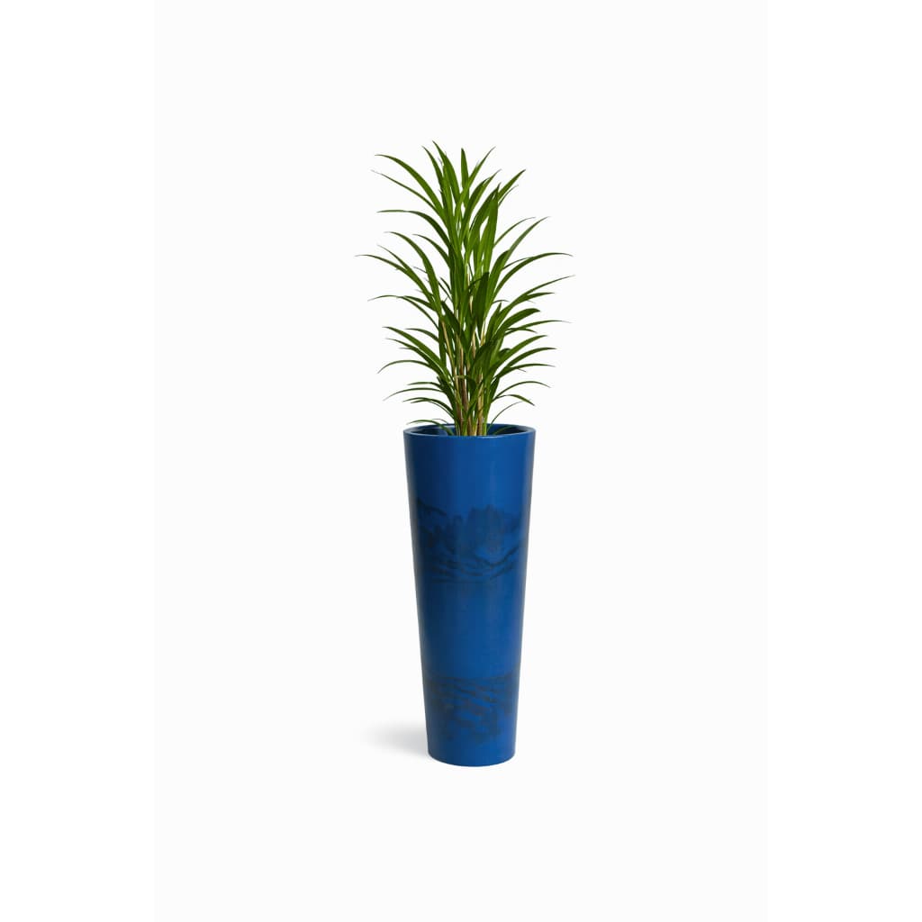 Vaso de Planta Liso Polietileno - M110 - Decorativo Marmorizado Coluna Ibiza Luxo Recicavel Moderno M110