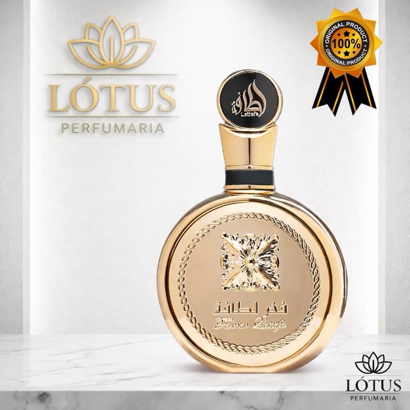 Perfume Arabe Feminino Lattafa Fakhar Gold- 100ml- EDP- Original