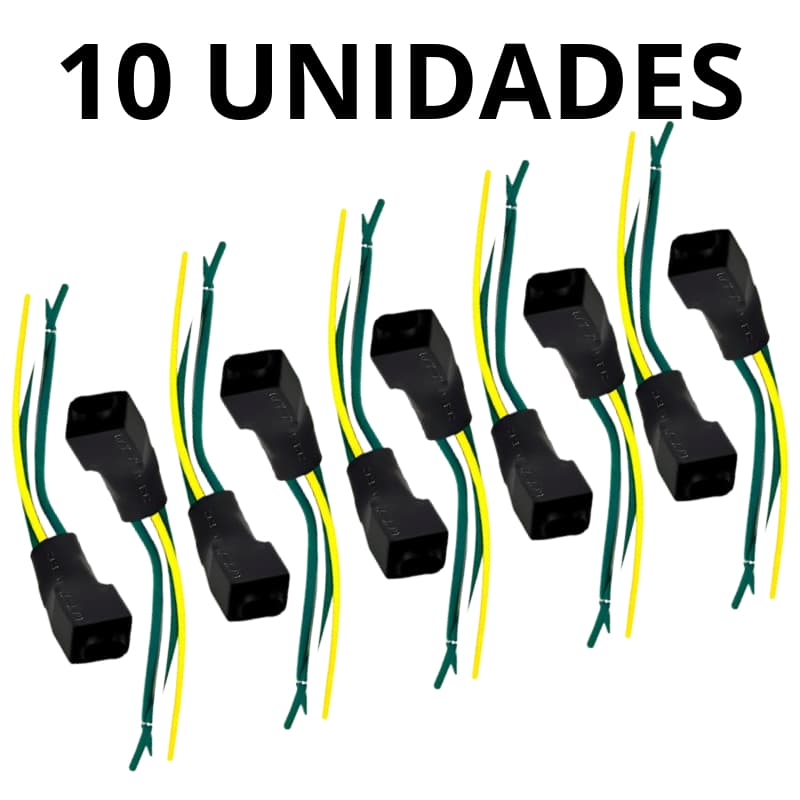 10 Mini Relé 12V 20A | Carro, Moto, Rastreadores GPS