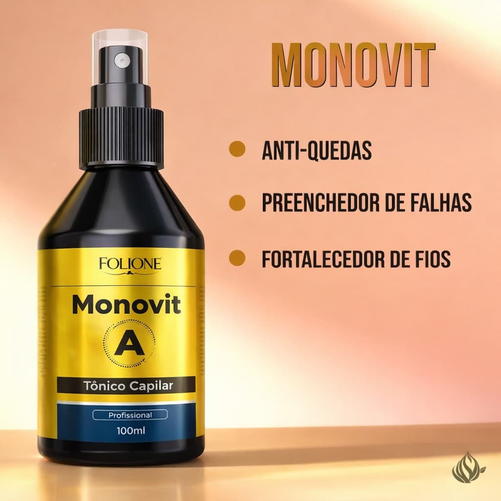 Monovit Produto Para Crescer Cabelo Rápido Tônico Capilar Poderoso