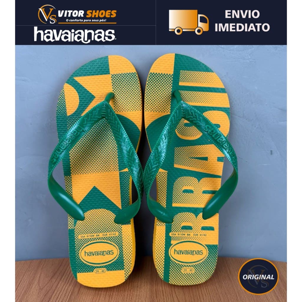 Chinelo Havaianas BRASIL estampa | Original Havaianas