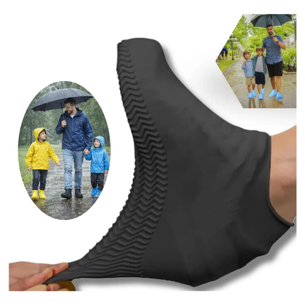 Capa Chuva Sapato Tênis Moto Protetor Silicone Calçado Top Para Máxima Proteção Pés Motoqueiro Motoboy Unissex Galocha