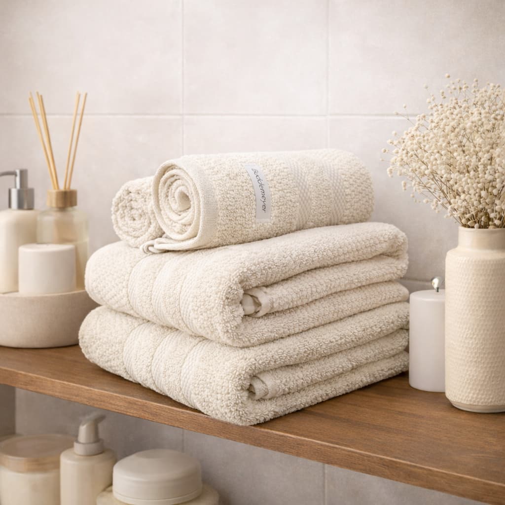 Jogo Toalha Banhão Buddemeyer Vanilla Extra Soft Algodão 4pç Cor Bege