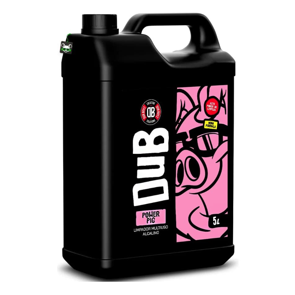 Limpador Multiuso APC Power Pig 5L Dub Boyz Concentrado Alta Performance Limpeza Automotiva Interna e Externa