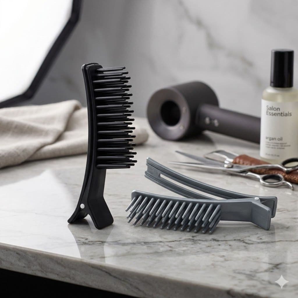 Clips Jacaré Profissional Separador De Mechas Para Salão E Tintura - Promoção