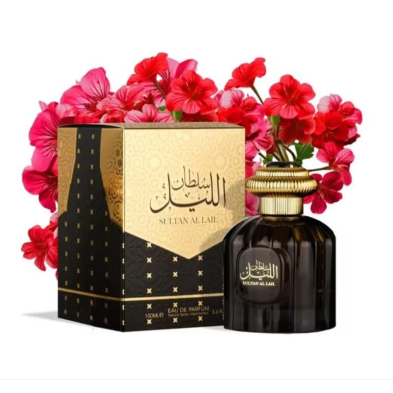 Sultan Al Lil Perfume Árabe 100ml Eau Parfum Masculino Especiado Oriental