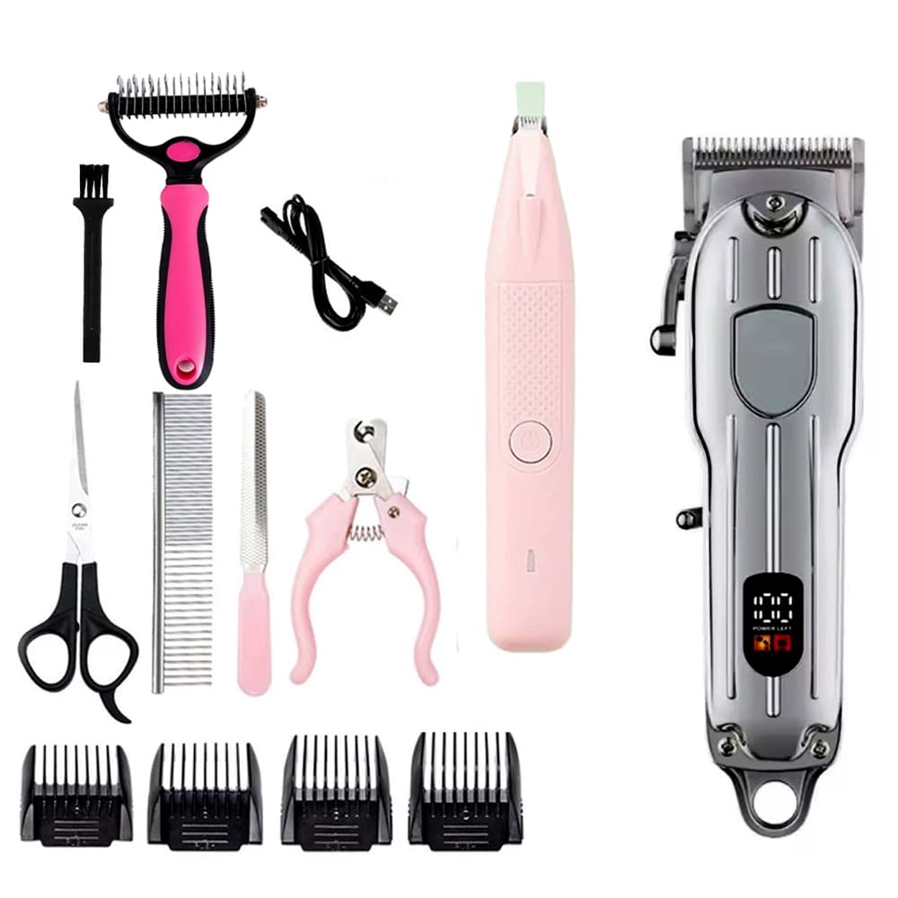 Jogo De Tosa Profissional Kit Com 11 Peças Para Pets
