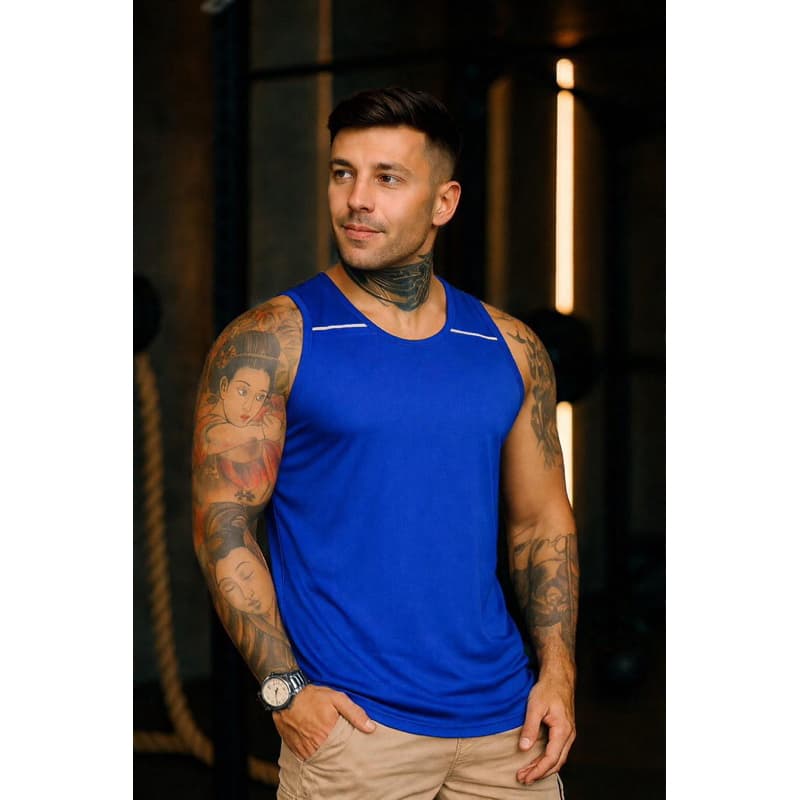 Kit 2 Regata Masculino Dry Fit Esportivo Leve Treino