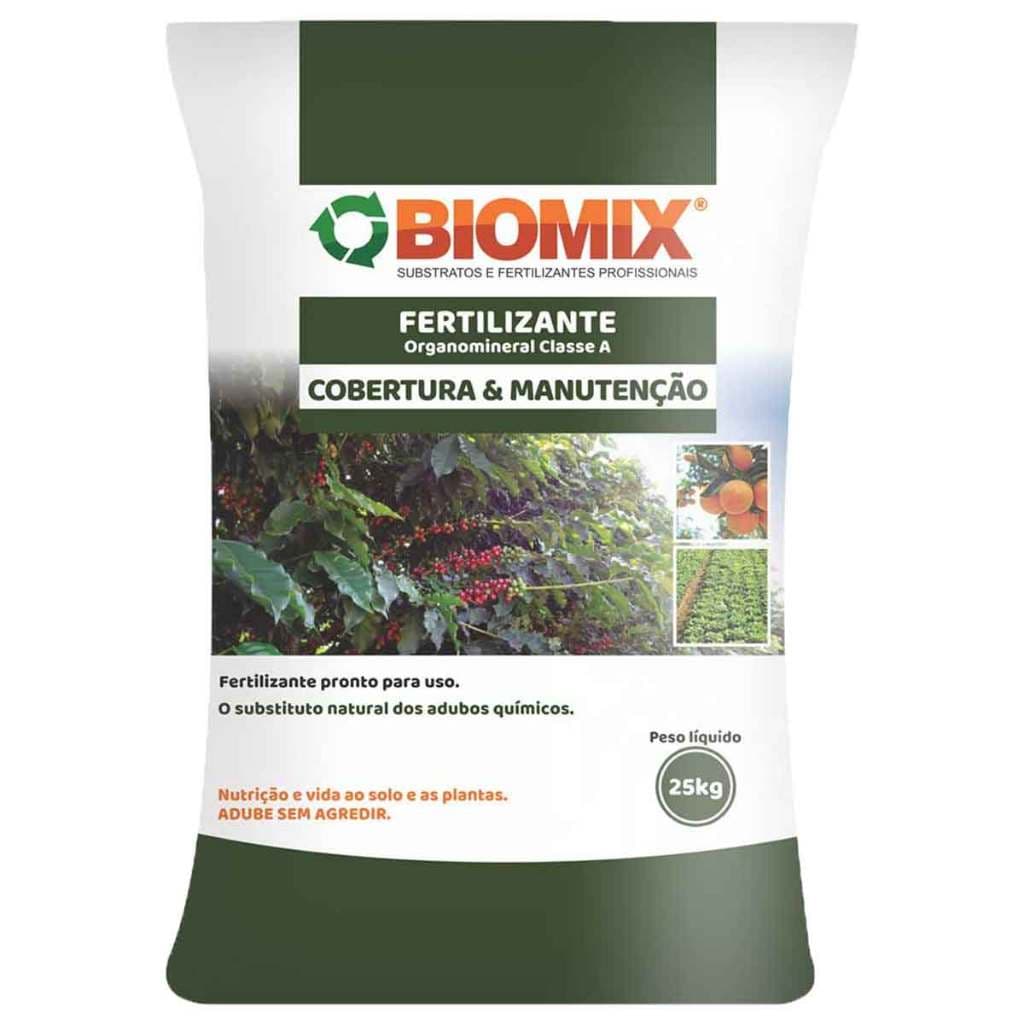 Fertilizante Organomineral Cobertura Arranke 10 Biomix - NPK 10-03-10 - 25k
