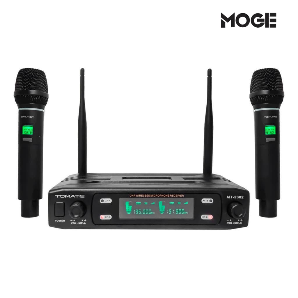 Microfone Sem Fio Profissional VHF | Wireless | Alta Qualidade | Tomate / Altomex