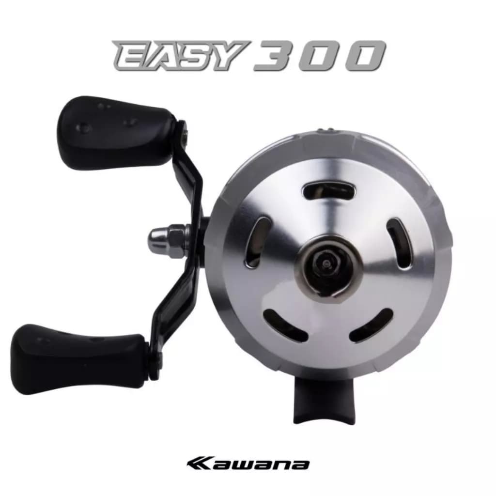 Carretilha Pesca Esportiva Spincast Kawana Com Linha Enrolada - Anticabeleira