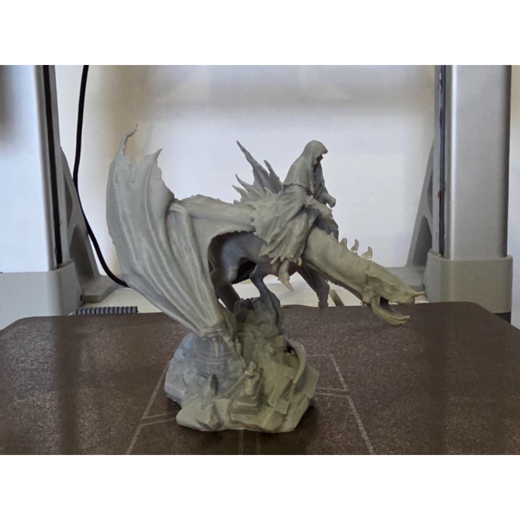 🐉 Nazgûl na Besta Alada 3D | Senhor dos Anéis Estátua Épica Colecionável