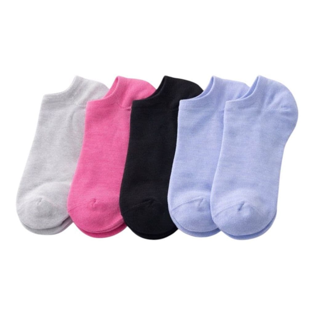 Kit Meias Femininas Soquete Cores Sortidas Conforto e Qualidade 3 a 24 Pares 35 ao 40