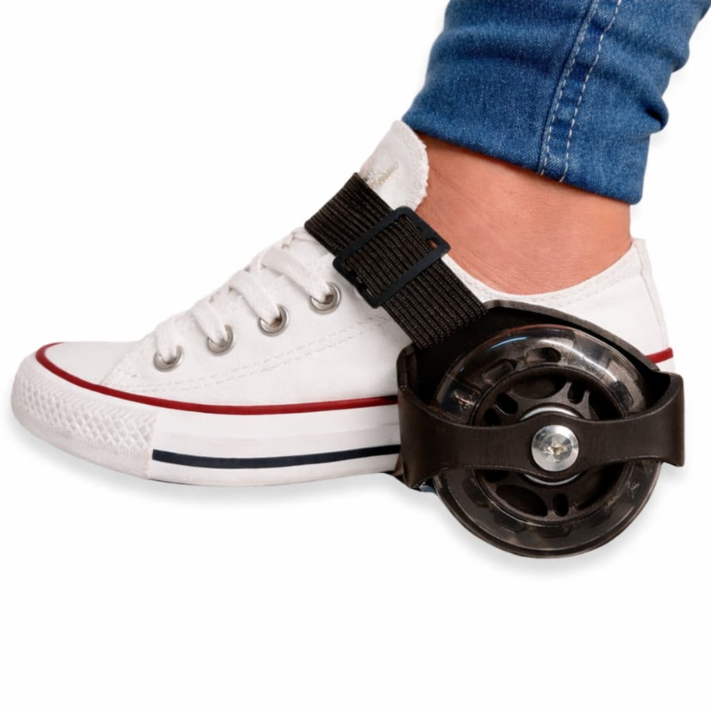 Patins Adaptador Para Tênis Com Luz Led Rodinhas Brinquedo Crianças BH Store