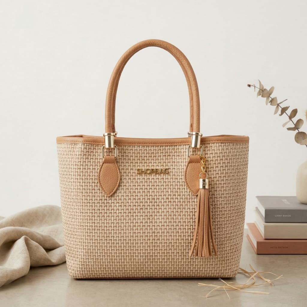 Bolsa Feminina Média Capri Lançamento com alça de mão e alça transversal