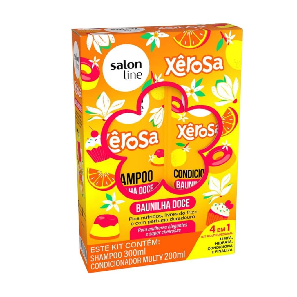 Kit Shampoo 300ml + Condicionador 200ml Xêrosa