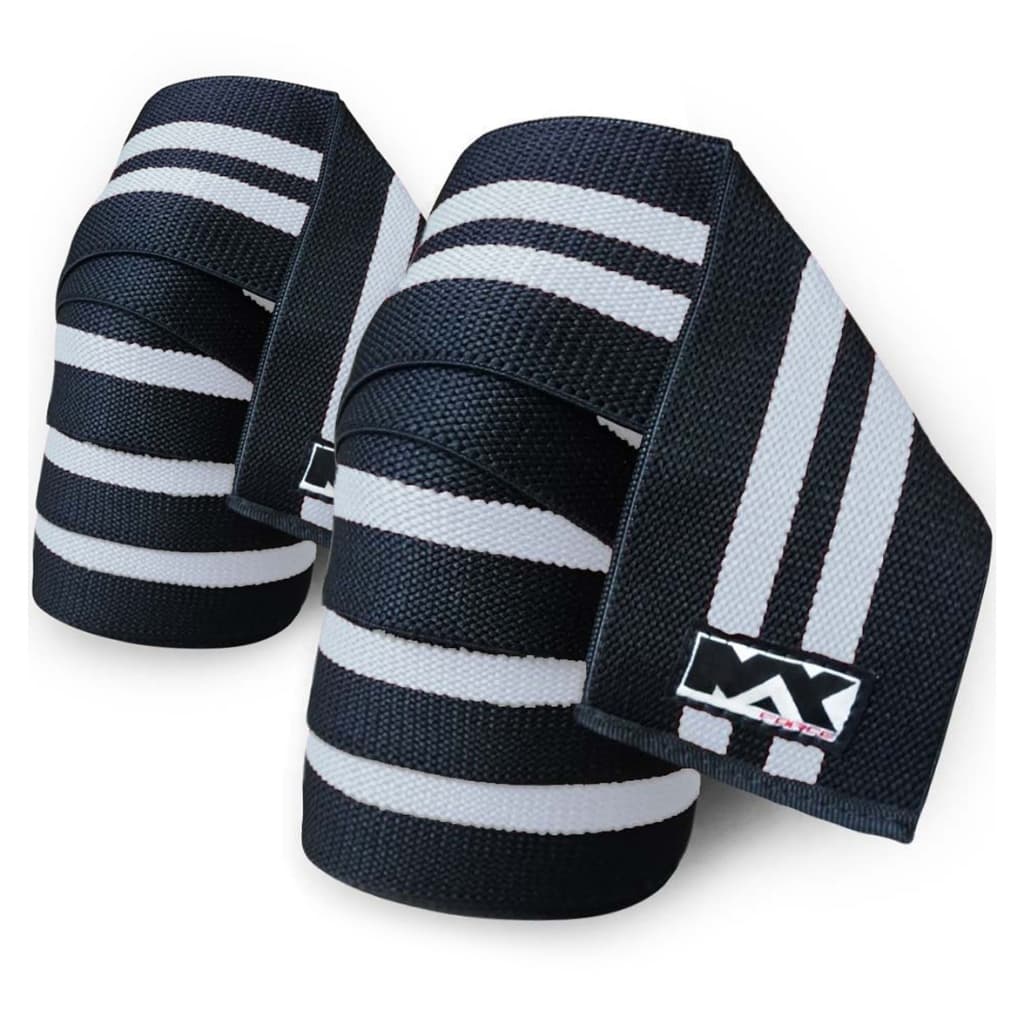 Faixa de Joelho Elástica 2metros Powerlift Agachamento Par Max Force