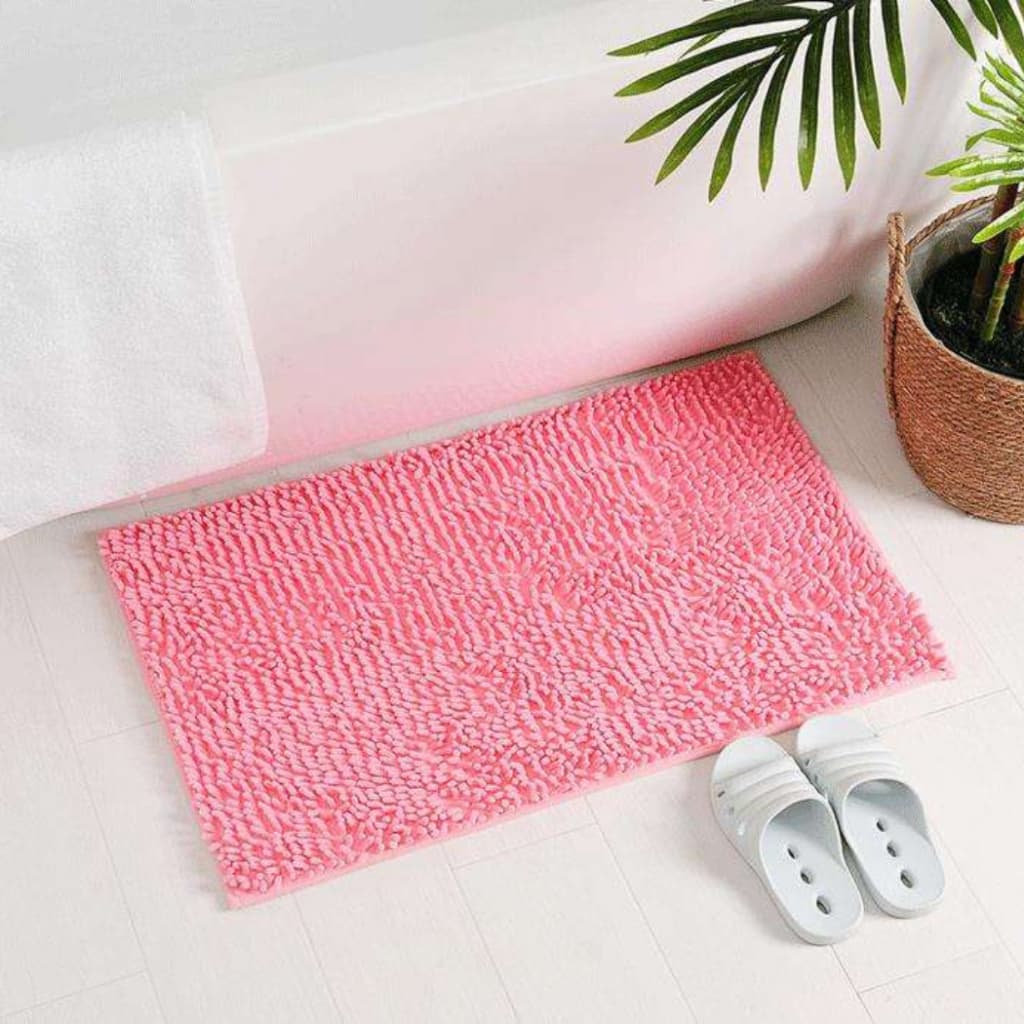 Tapete Chenille Antiderrapante Banheiro Quarto Cozinha Gramatura de 1200gsm -  Macio e Conforto