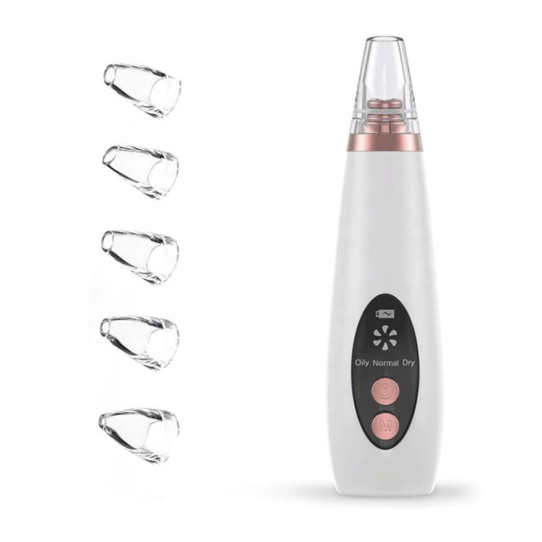 Removedor de Cravos Elétrico Facial USB Recarregável 3 Níveis Sucção Limpeza Profunda Portátil DLL