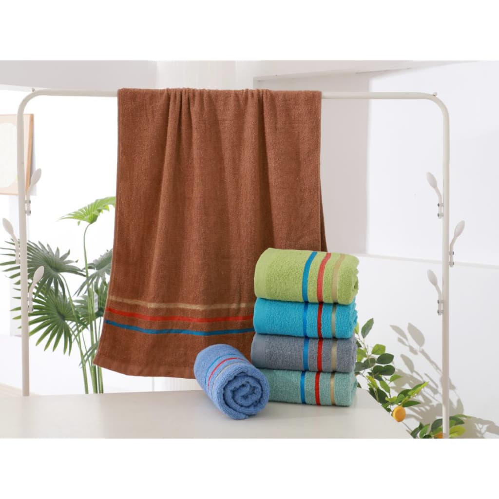 Toalha de Banho VEQE 70x140cm 400g 60% Algodão 40% Poliéster Alta Absorção