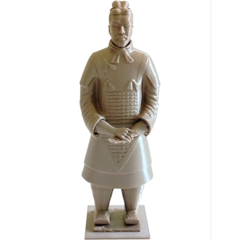 Estátua Guerreiro chinês de Terracota Impressão 3D PLA Decoração Histórica Exclusiva