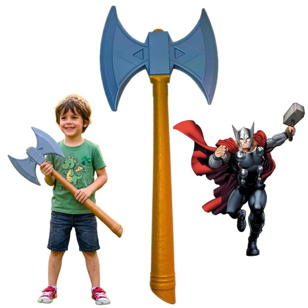 Machado De Brinquedo Infantil Medieval Vikings Halloween
