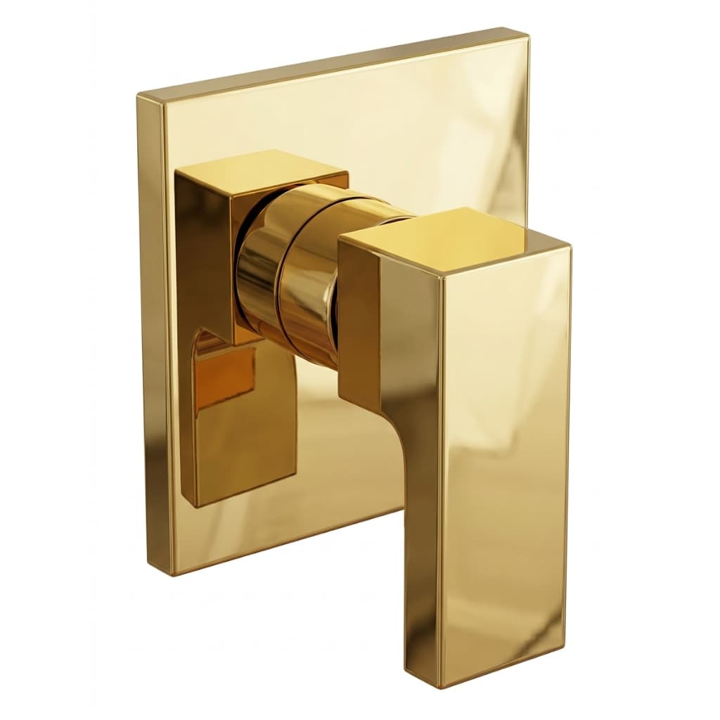Acabamento Registro Metal Dourado Luxo geral ou Chuveiro eletrico Compatível universal Deca Docol