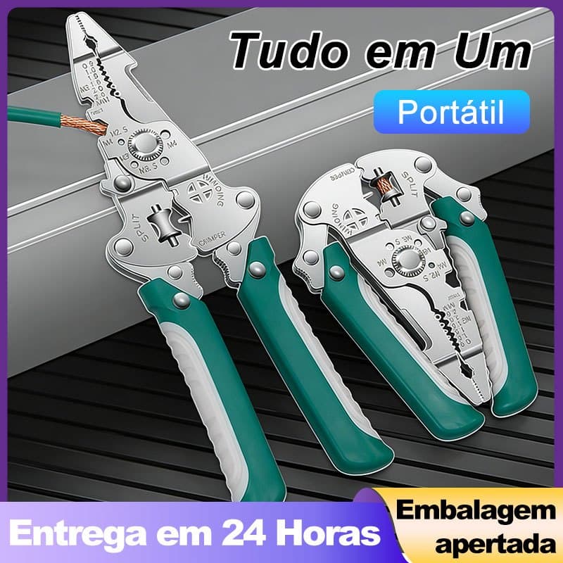 Alicate Automático Decapador Crimpador Eletricista Ferramentas Manuais E Decapador De Fios