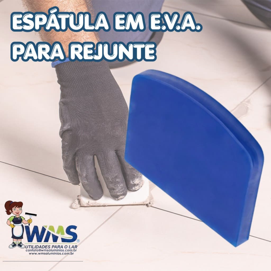 Espátula De EVA Para Rejunte Flexível Para Aplicação De Rejunte E Acabamento