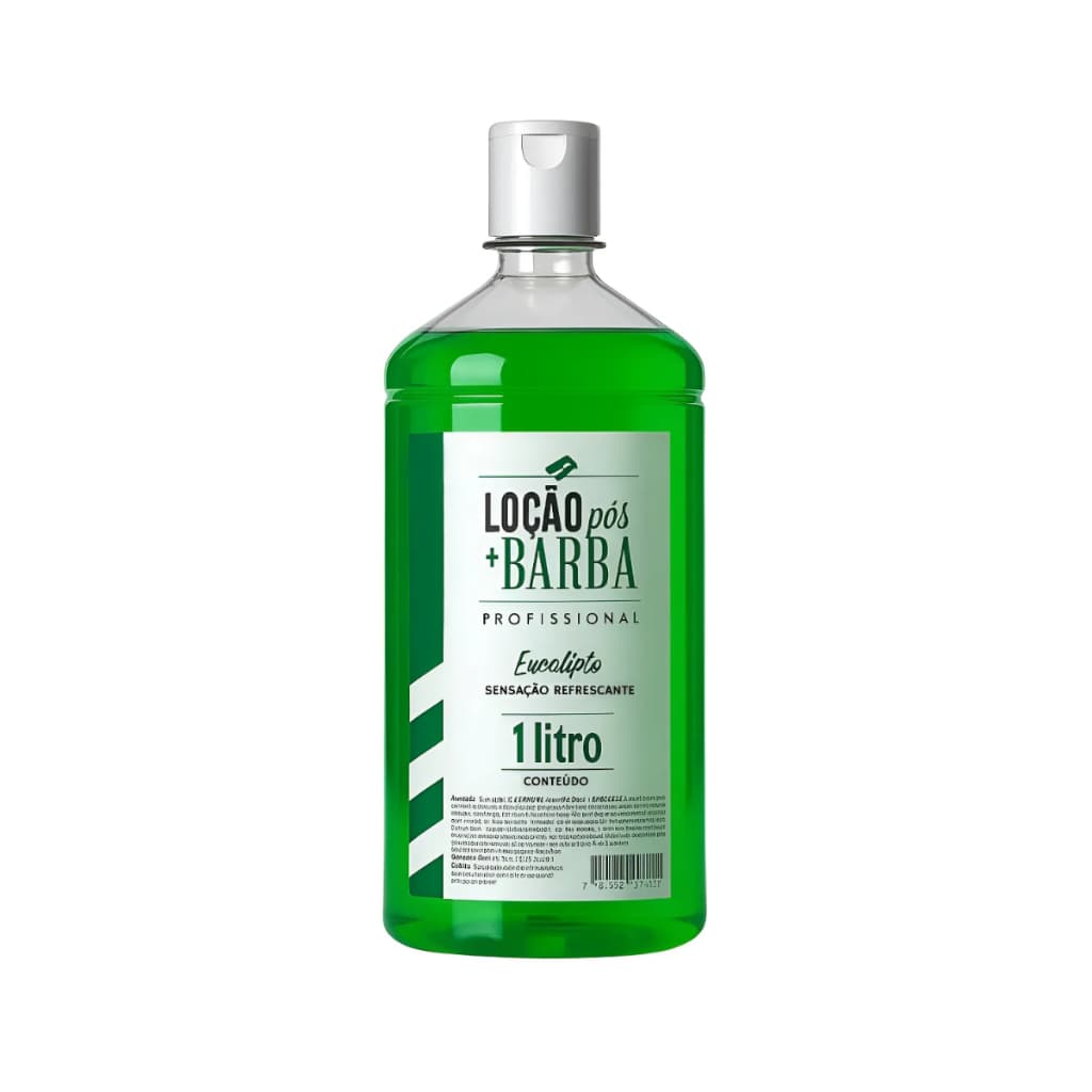 Loção Pós-barba Profissional 1 Litro Fixmodell Eucalipto