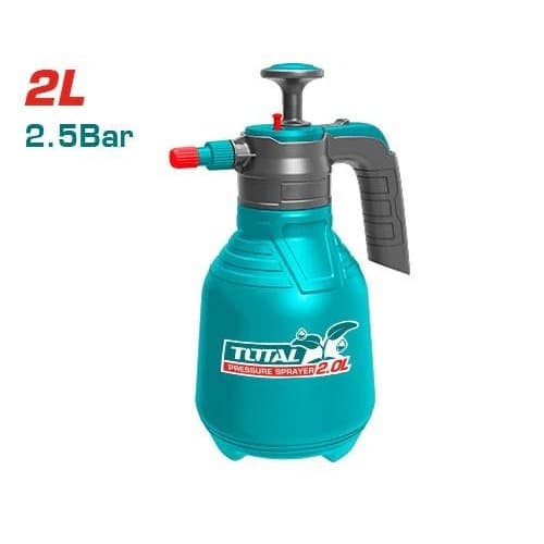 PULVERIZADOR DE PRESSÃO 2 LT -  (MANUAL) 2.5 Bar/Bico Ajustável - TOTAL TOOLS
