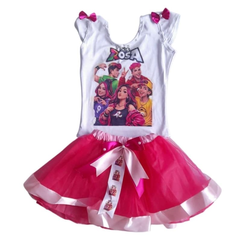 Conjunto Infantil Os Rosas