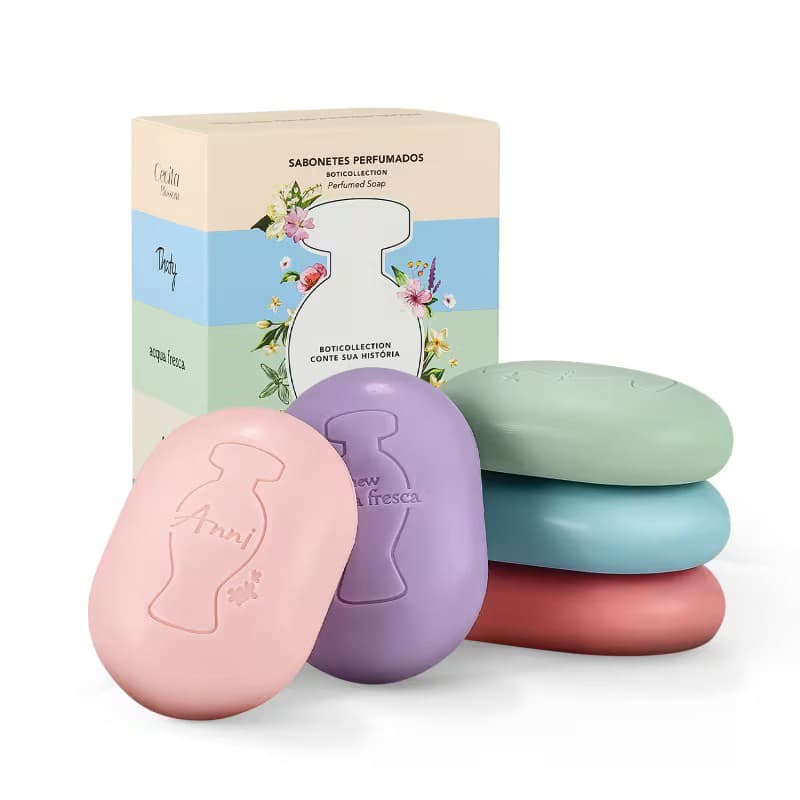 Kit Sabonetes Perfumados Boticollection 80g - VAL 07/28