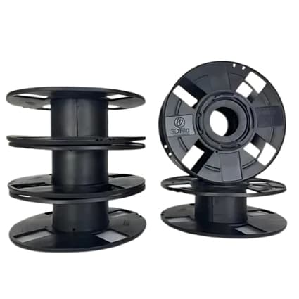 Carretel Vazio de Plástico Resistente – Ideal para Fios, Cabos e Projetos Criativos! Impressora 3D