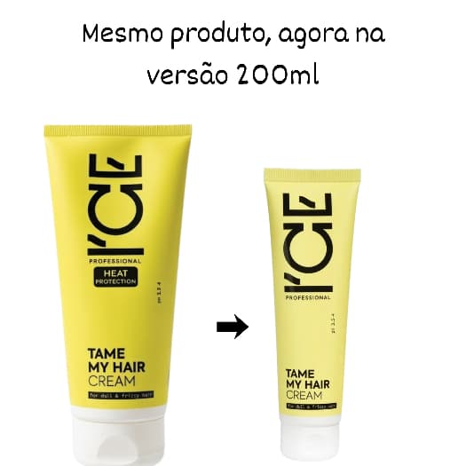 Ice Professional EE – Tame My Hair - Anti-Frizz Cream 100ml ou 200ml